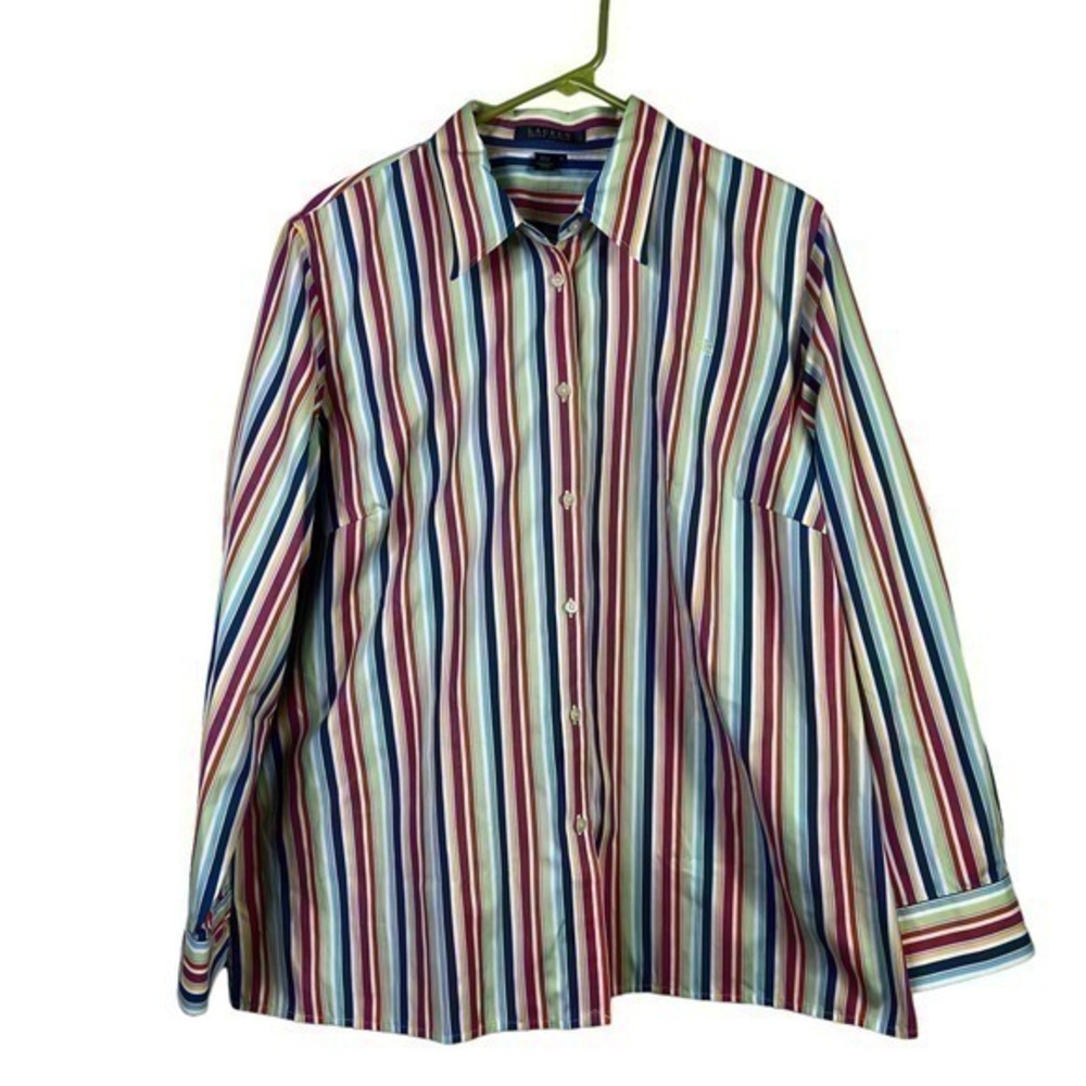 Ralph Lauren Men's Casual Shirt button Down Size 1X Colorful